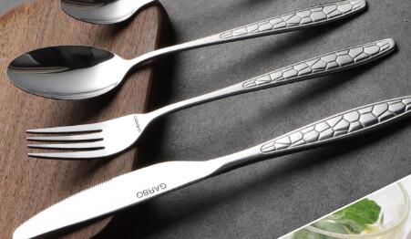 Hot selling 410(13-0)stainless steel cutlery in stock for Russia Market