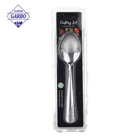 Factory Cheap Price Tumbler Polished Stainless Steel Spoon