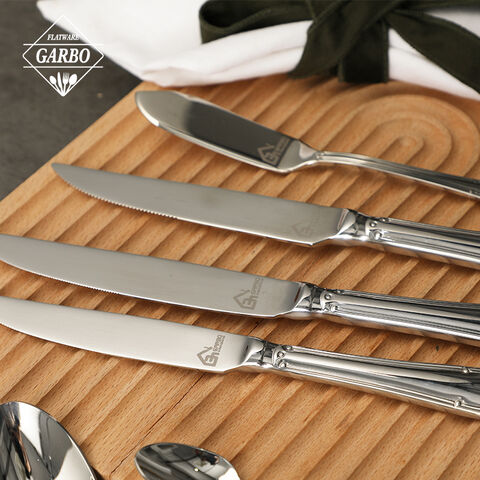 New design sliver cutlery sets for home china supplier 