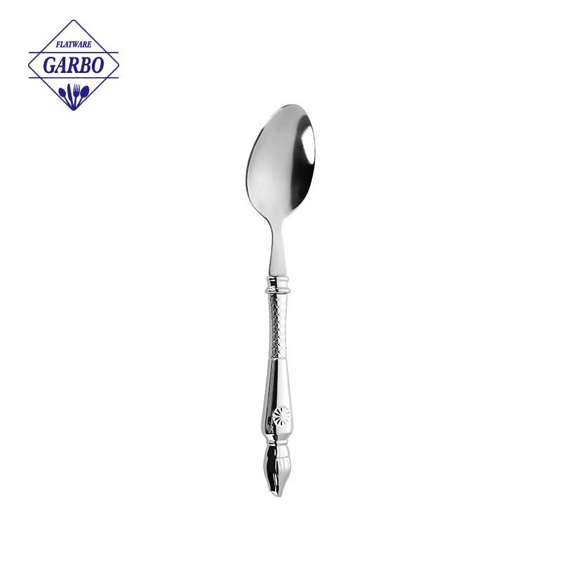 Factory Directly Price Portable Stainless Steel Fork Flatware with Plastic Handle