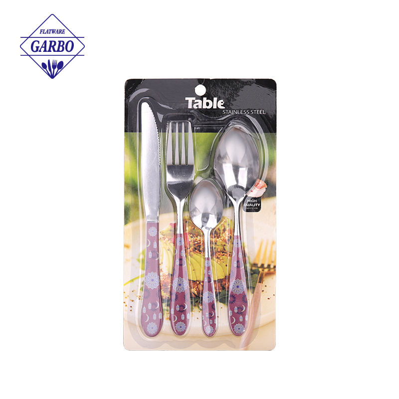 Cheap price sliver 410ss cutlery sets manufacturing companies in Vietnam