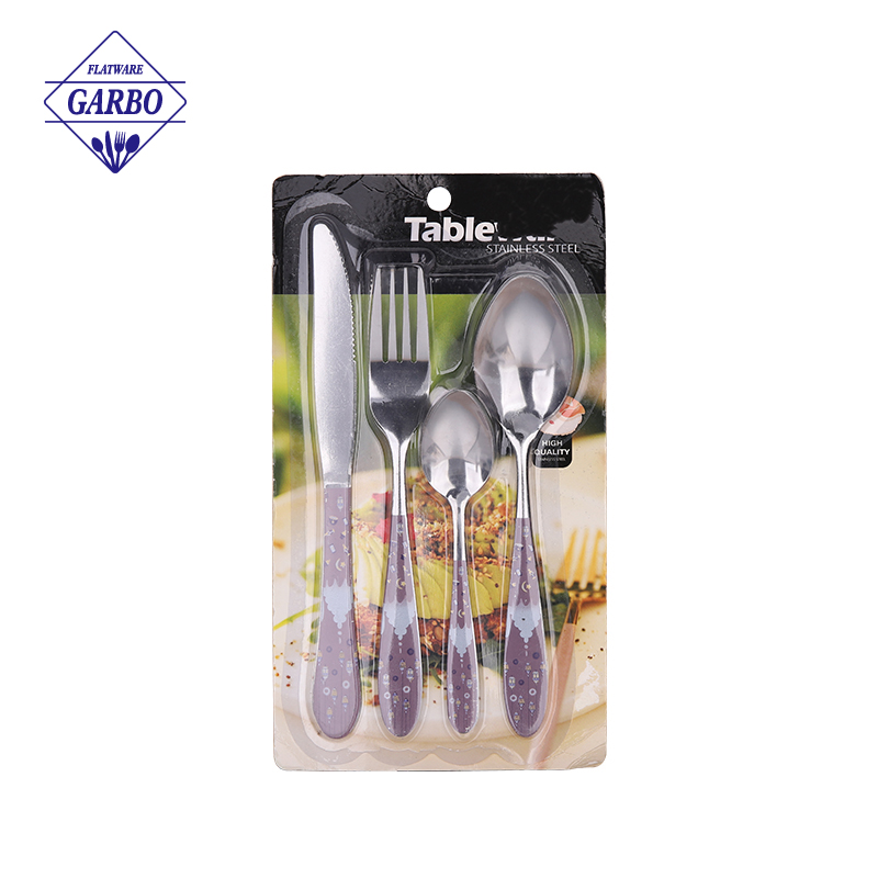 High quality 410 stainless steel cutlery set