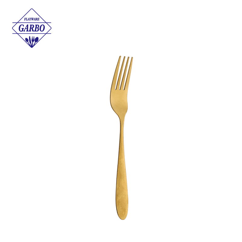 Factory Cheap Price Gold Flatware Stainless Steel Set with Custom Package