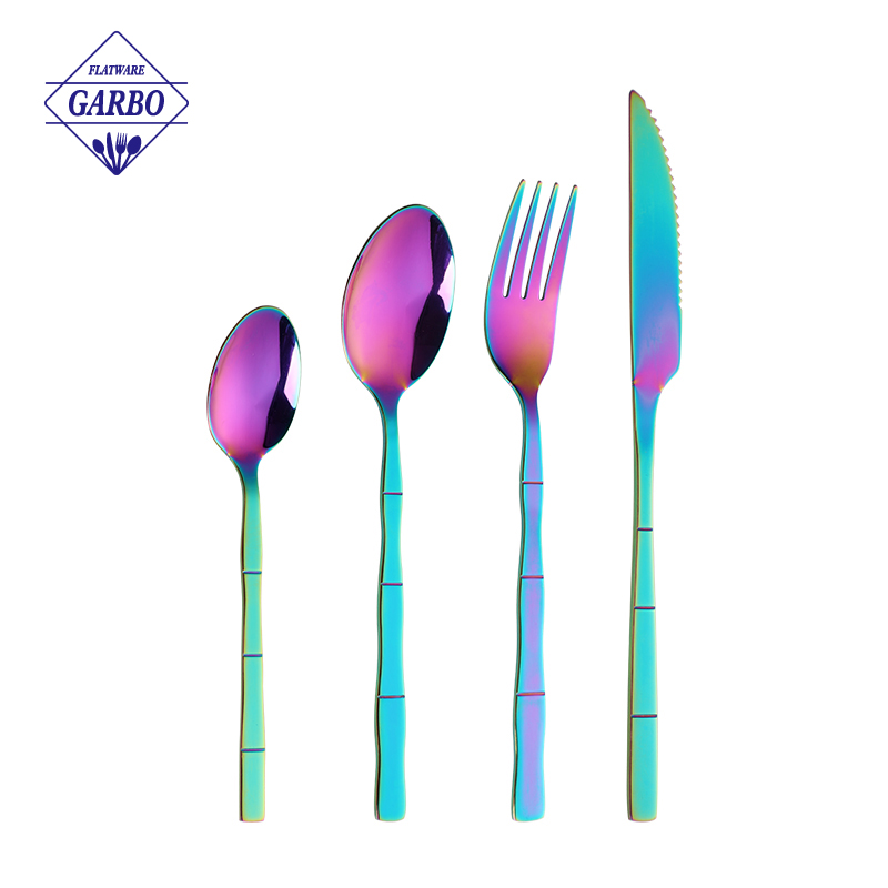 Colored Stainless Steel Flatware