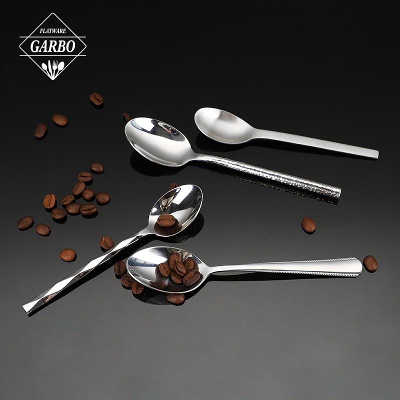 Wholesale silver stainless steel spoon with cheap price manufacturers