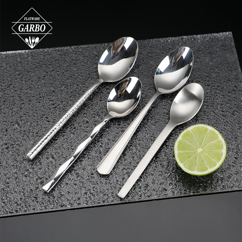  Wholesale silver stainless steel spoon with cheap price