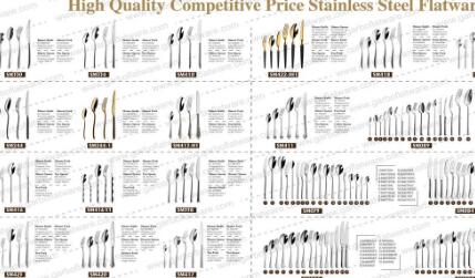 Southeast Asian Market Cutlery sets Suitation 