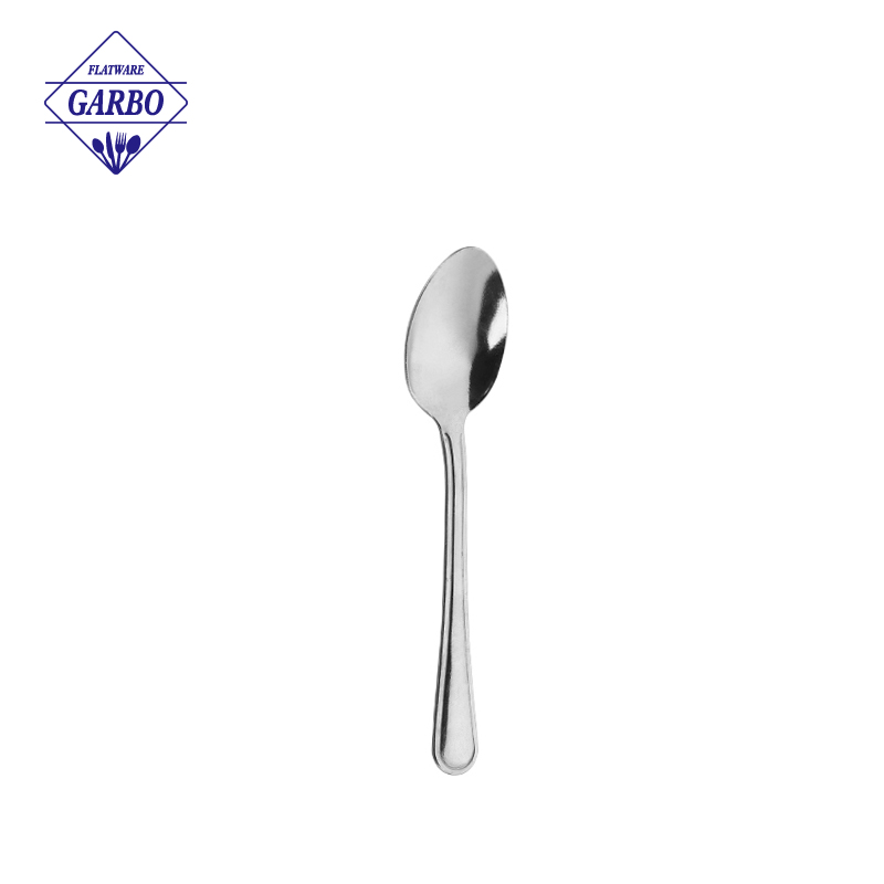 Wholesale cheap 410ss stainless steel tea spoon coffee spoon wholesale market in America